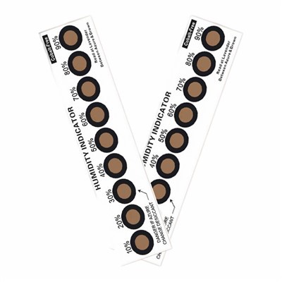 9 punktu mitruma indikatora karte bez kobalta